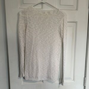 Zara knit white sweater size small women’s